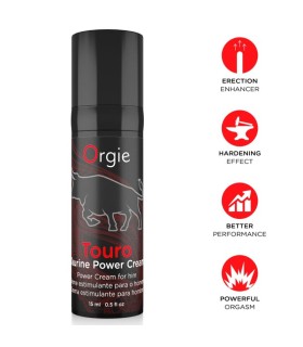ORGIE TOURO ERECTION ENHANCER CREAM 15 ML