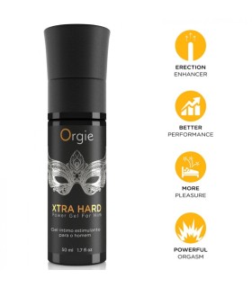 ORGIE XTRA HARD AROUSAL AND ERECTION ENHANCER GEL 50 ML