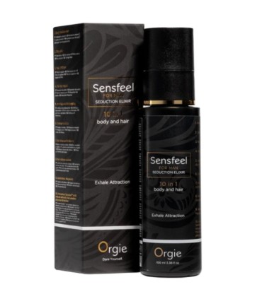 ORGIE SENSFEEL FOR MAN SEDUCTION ELIXIR 10 IN 1 BODY AND HAIR 100 ML