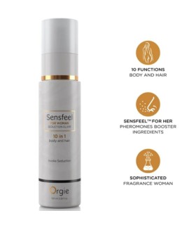 ORGIE SENSFEEL FOR WOMAN SEDUCTION ELIXIR 10 IN 1 BODY AND HAIR 100 ML