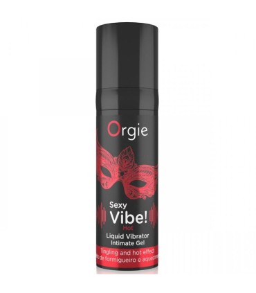 ORGIE SEXY VIBE HOT WARMING LIQUID VIBRATOR 15 ML