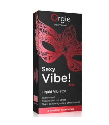 ORGIE SEXY VIBE HOT WARMING LIQUID VIBRATOR 15 ML