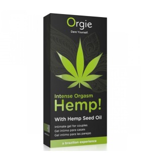 ORGIE HEMP INTENSE ORGASM MULTIPLE SENSATIONS INTIMATE GEL 15 ML