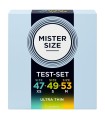 MISTER SIZE - PACK SAMPLE CONDOM SIZE 47-49-53 MM (3 UNITS)