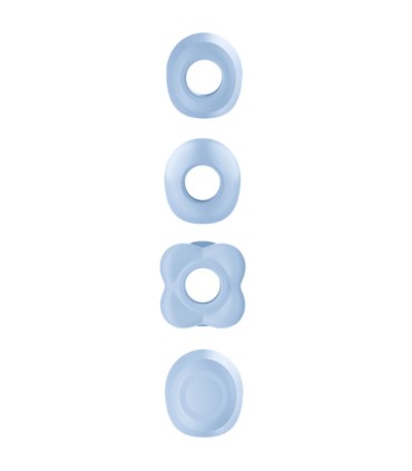 SATISFYER PRO 2 GENERATION 4 CLITORAL STIMULATOR SERENE BLUE