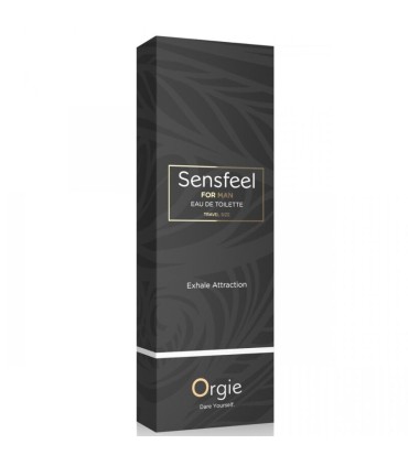 ORGIE SENSFEEL EAU DE TOILETTE WITH PHEROMONE BOOSTER TRAVEL SIZE FOR MEN 10 ML
