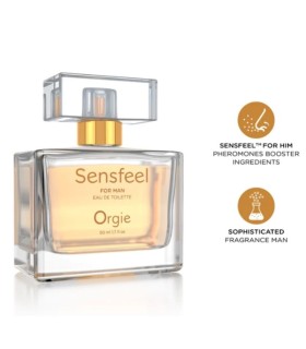 ORGIE SENSFEEL FOR MAN PHEROMONE BOOSTER EAU DE TOILETTE 50 ML