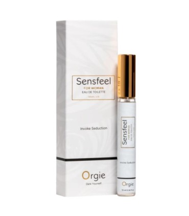 ORGIE SENSFEEL EAU DE TOILETTE WITH PHEROMONE BOOSTER TRAVEL SIZE FOR WOMEN 10 ML
