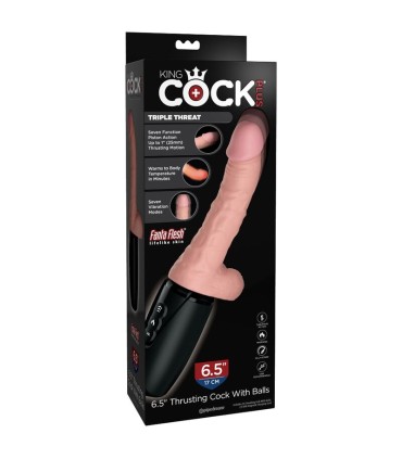 KING COCK PLUS TRIPLE THREAT NATURAL