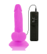 DIVERSIA DILDO REALISTICO FLEXIBLE CON VIBRACION MORADO 17 CM O 33 CM