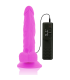 DIVERSIA DILDO REALISTICO FLEXIBLE CON VIBRACION LILA 18 CM O 4 CM