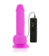 DIVERSIA DILDO REALISTICO FLEXIBLE CON VIBRACION LILA 205 CM O 42 CM
