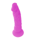 DIVERSIA DILDO REALISTICO FLEXIBLE CON VIBRACION LILA 21 CM O 49 CM