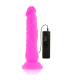 DIVERSIA DILDO REALISTICO FLEXIBLE CON VIBRACION LILA 21 CM O 49 CM