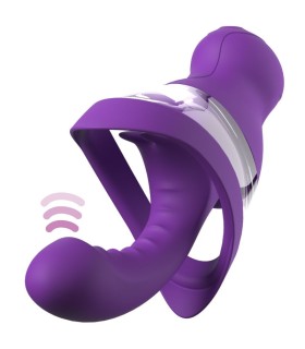 FANTASY FOR HER VELOURA TOUCH G SPOT PLEASURE PUMP PURPLE G SPOT INTIMATE PUMP