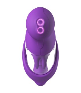 FANTASY FOR HER VELOURA TOUCH G SPOT PLEASURE PUMP PURPLE G SPOT INTIMATE PUMP