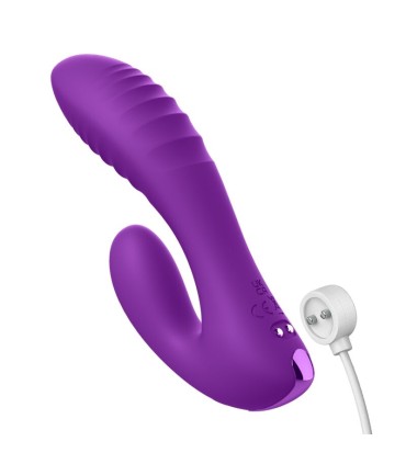 FANTASY FOR HER SECRET LOVER DOUBLE SPOT VIBRATOR GY CLITORIS RECHARGEABLE PURPLE