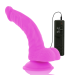 DIVERSIA DILDO REALISTICO FLEXIBLE CON VIBRACION LILA 215 CM O 45 CM