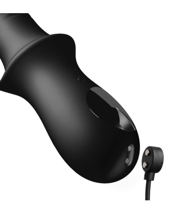 ANAL FANTASY ELITE PLEASURE WAVE RECHARGEABLE BLACK ANAL MASSAGER