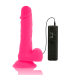 DIVERSIA DILDO REALISTICO FLEXIBLE CON VIBRACION ROSA 205 CM O 42 CM