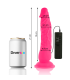 DIVERSIA DILDO REALISTICO FLEXIBLE CON VIBRACION ROSA 21 CM O 49 CM