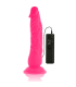 DIVERSIA DILDO REALISTICO FLEXIBLE CON VIBRACION ROSA 21 CM O 49 CM