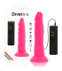 DIVERSIA DILDO REALISTICO FLEXIBLE CON VIBRACION ROSA 23 CM O 43 CM