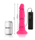 DIVERSIA DILDO REALISTICO FLEXIBLE CON VIBRACION ROSA 23 CM O 43 CM