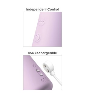FANTASY FOR HER FANTASY TWIST VIBRATOR TWISTMOTION WITH ROTATION AND PUSHING PURPLE