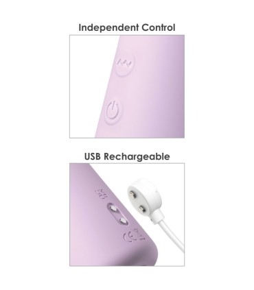 FANTASY FOR HER FANTASY TWIST VIBRATOR TWISTMOTION WITH ROTATION AND PUSHING PURPLE