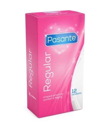PASANTE REGULAR CONDOMS 12 PACK