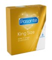 PASANTE - PRESERVATIVOS KING MS LARGOS Y ANCHOS 3 UNIDADES