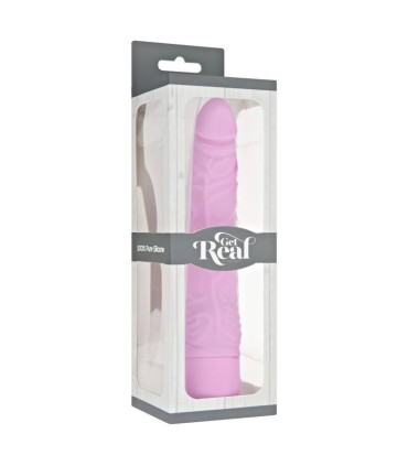 GET REAL CLASSIC SLIM VIBRADOR ROSA
