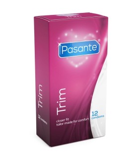 PASANTE THIN TRIM MS CONDOMS 12 UNITS