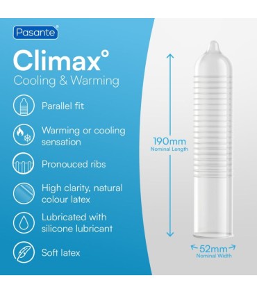PASANTE CLIMAX 6 HEAT EFFECT 6 COOL EFFECT 12 UNITS