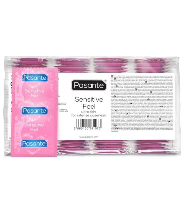 PASANTE CONDOMS SENSITIVE BAG 144 UNITS