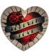 PASANTE CONDOMS RED HEART SHAPE BAG 144 UNITS