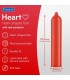 PASANTE CONDOMS RED HEART SHAPE BAG 144 UNITS