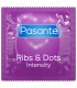 PASANTE RIBS DOTS INTENSITY CONDOMS 144 UNITS BAG