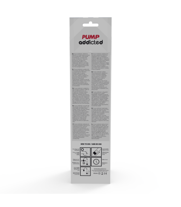 PUMP ADDICTED BOMBA ERECCION RX3 TRANSPARENTE