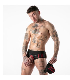 LOCKER GEAR FULL MILITARY ACCESS JOCK BRIEF RED S
