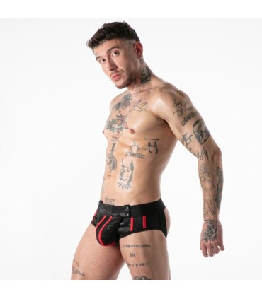 LOCKER GEAR FULL MILITARY ACCESS JOCK BRIEF RED S