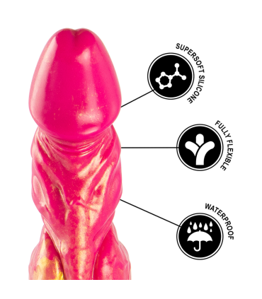 EPIC CERBERUS DILDO MYTHOLOGICAL FIRE