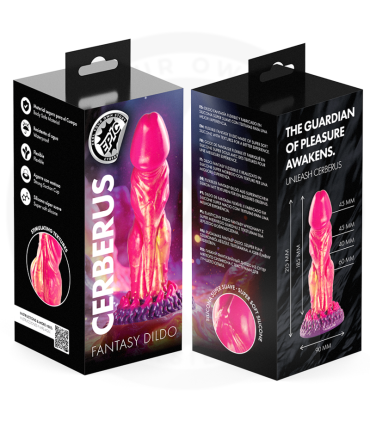 EPIC CERBERUS DILDO MYTHOLOGICAL FIRE