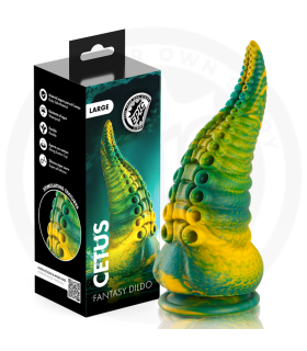 EPIC CETUS GREEN TENTACLE DILDO LARGE SIZE