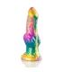 EPIC IRIS DILDO WITH RAINBOW TESTICLES OF PLEASURE