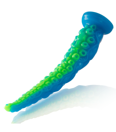 EPIC SCYLLA FLUORESCENT THIN TENTACLE DILDO LARGE SIZE