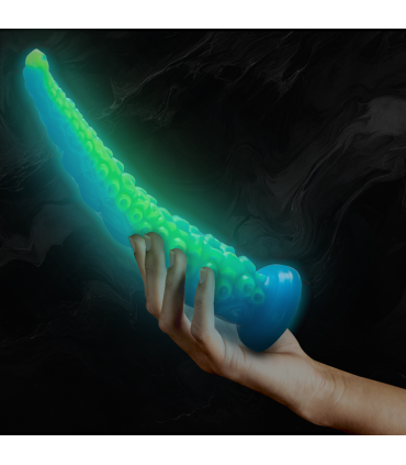 EPIC SCYLLA FLUORESCENT THIN TENTACLE DILDO LARGE SIZE