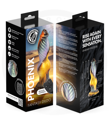EPIC PHOENIX DILDO THE RESURGENCE OF PLEASURE RECHARGEABLE REMOTE CONTROL