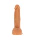 GET REAL DILDO VIBRADOR CON BOLAS GIRATORIAS NATURAL